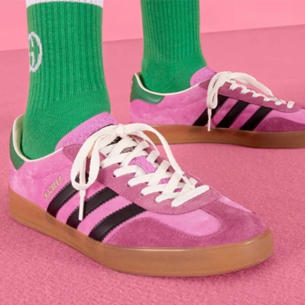 Gucci x Adidas Gazelle - Women's EU 39 (US8), Pink - New in EXCELLENT CONDITION